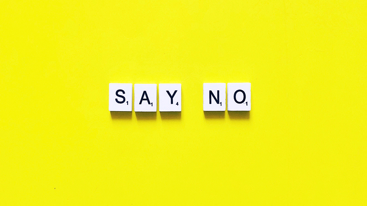 Saying-No