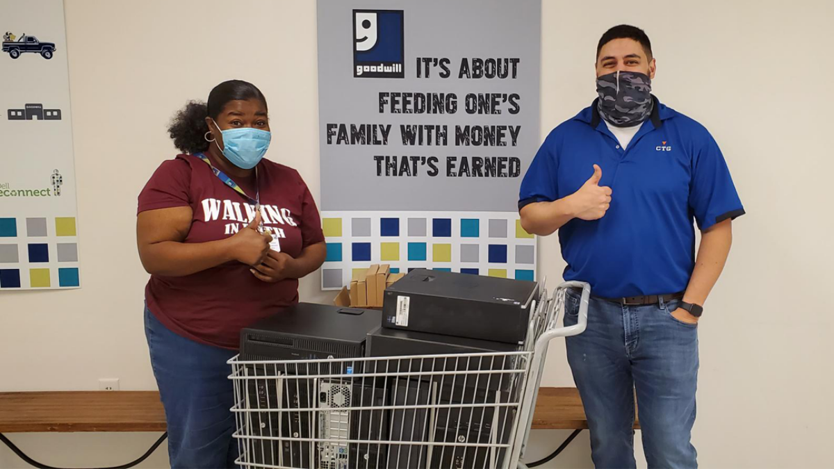 CTG Tech Donates Computers to Amarillo Organizations
